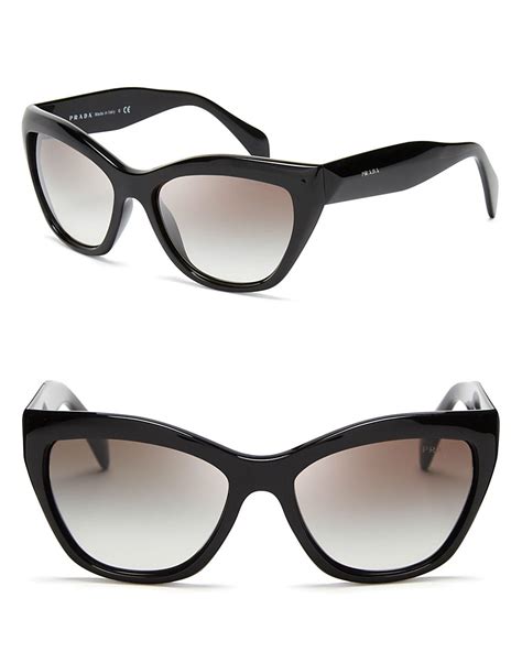 wrap around sunglasses womens prada|prada cat eye sunglasses black.